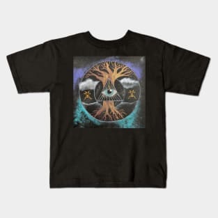 Tree of life (Yggdrasil) Kids T-Shirt